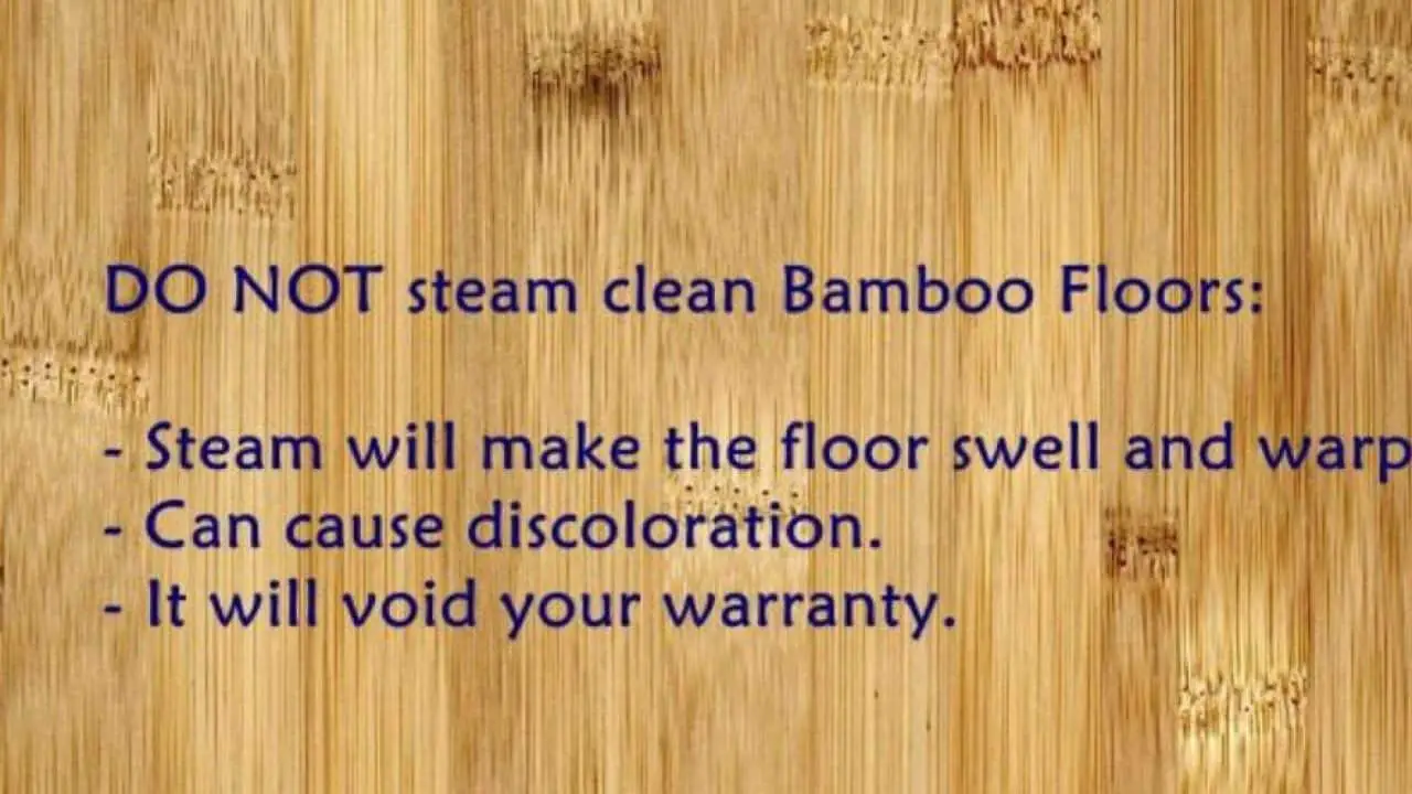 Can I Use A Steam Mop On A Bamboo Floor No Here S Why Steam